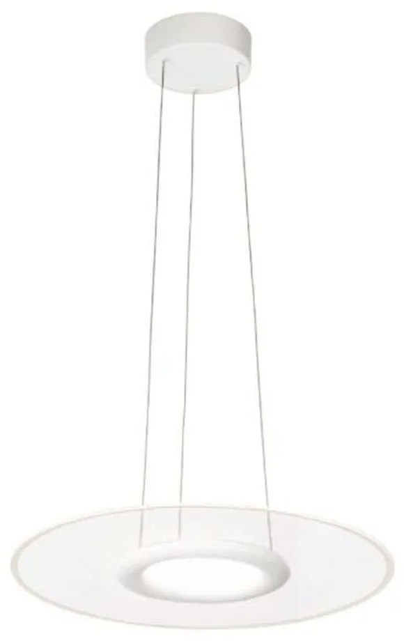 Φωτιστικό Οροφής Angelica 3592-45-102 32W Led Φ50cm 200cm White La Mia Luce