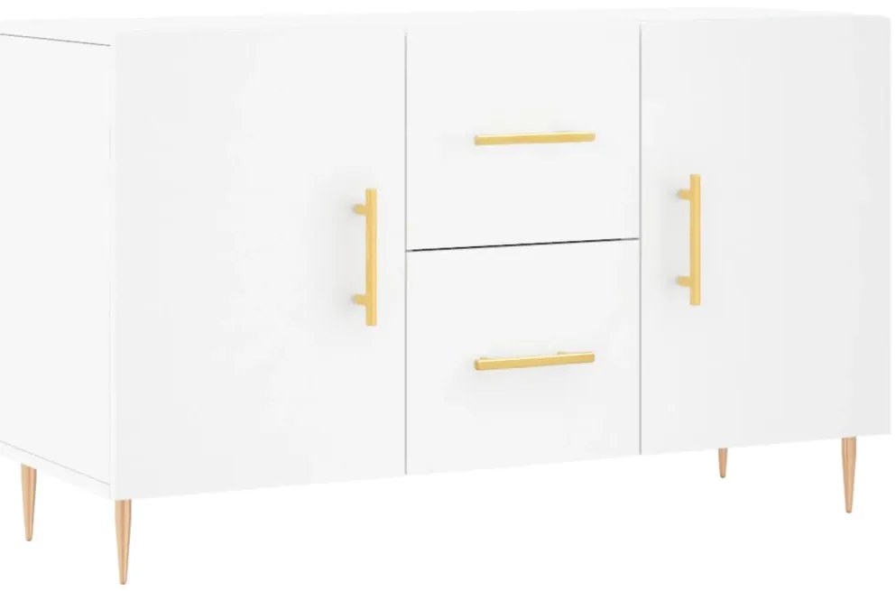vidaXL Ντουλάπι Λευκό 100 x 36 x60 εκ. Επεξεργασμένο Ξύλο