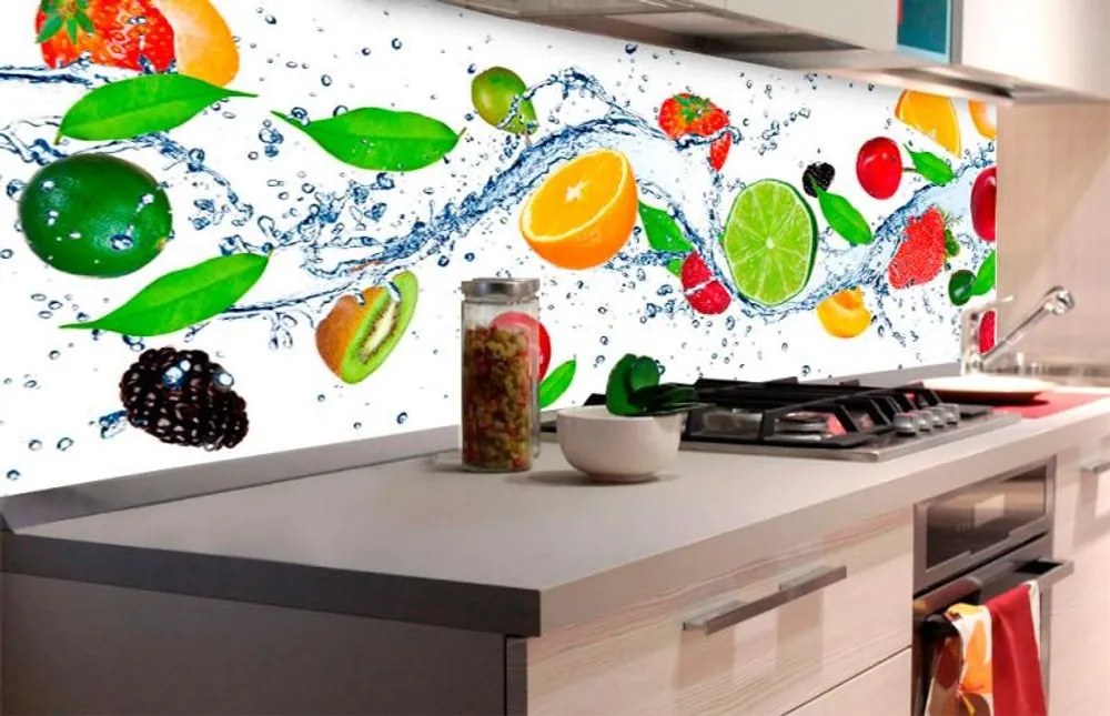 Αυτοκόλλητη φωτοταπετσαρία για φρούτα κουζίνας - 350x60