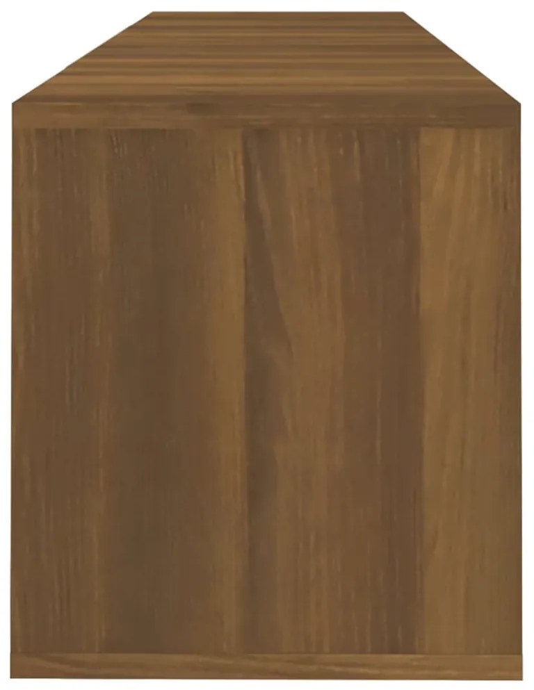 vidaXL Έπιπλο Τηλεόρασης Καφέ Δρυς 120x30x40,5 εκ. Επεξ. Ξύλο