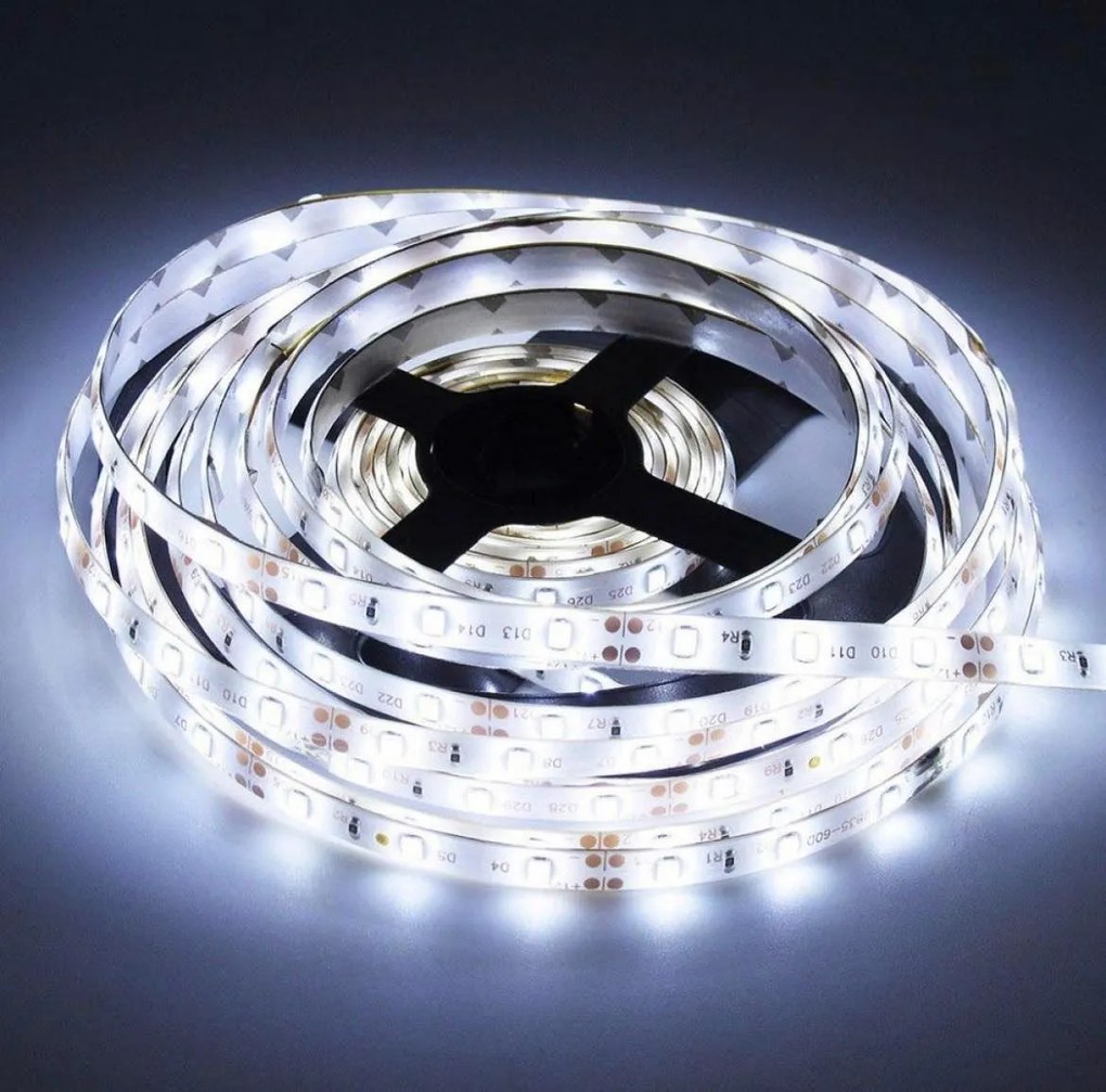 LED STRIP ΤΑΝΙΑ LED RGB ΟΧΙ ΑΔΙΑΒΡΟΧΗ SMD5050 6400K
