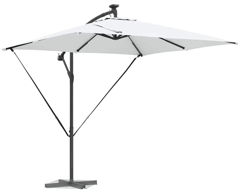vidaXL Ομπρέλα Cantilever Banana Άμμος 249 x 249 x 250 εκ.