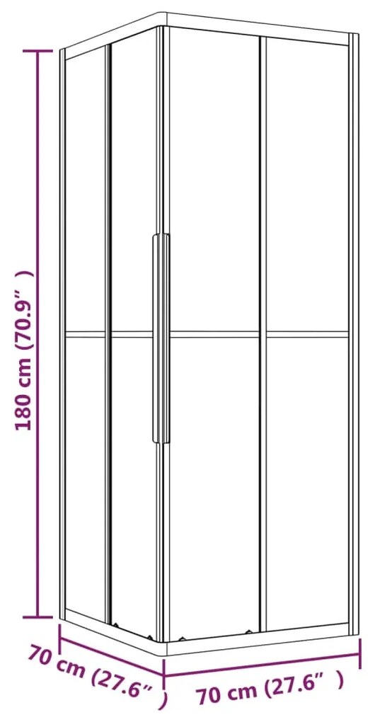 ΚΑΜΠΙΝΑ ΝΤΟΥΖΙΕΡΑΣ ΜΕ ΣΧΕΔΙΟ ΑΜΜΟΒΟΛΗΣ 70X70X180 ΕΚ. ΑΠΟ ESG 151843