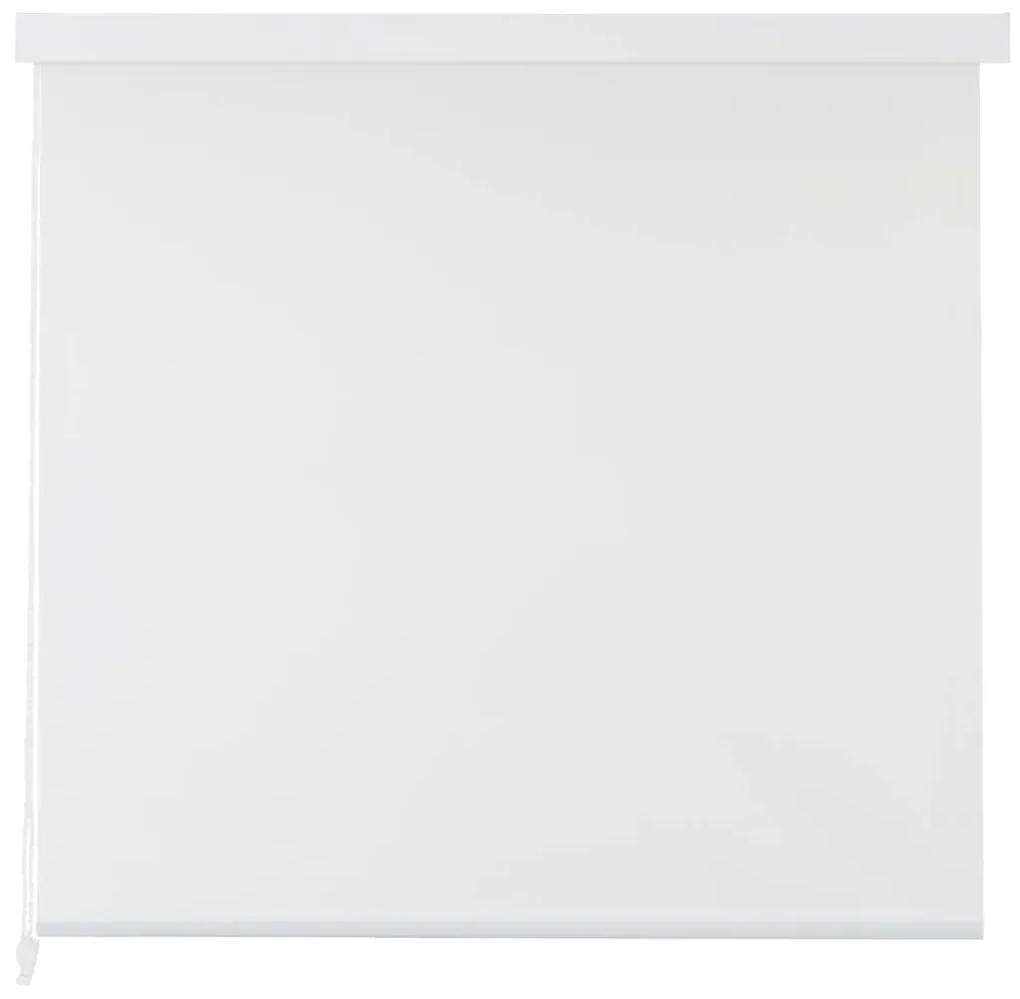 Κουρτίνα Μπάνιου Ρολό Λευκή 100 x 240 εκ. - Λευκό