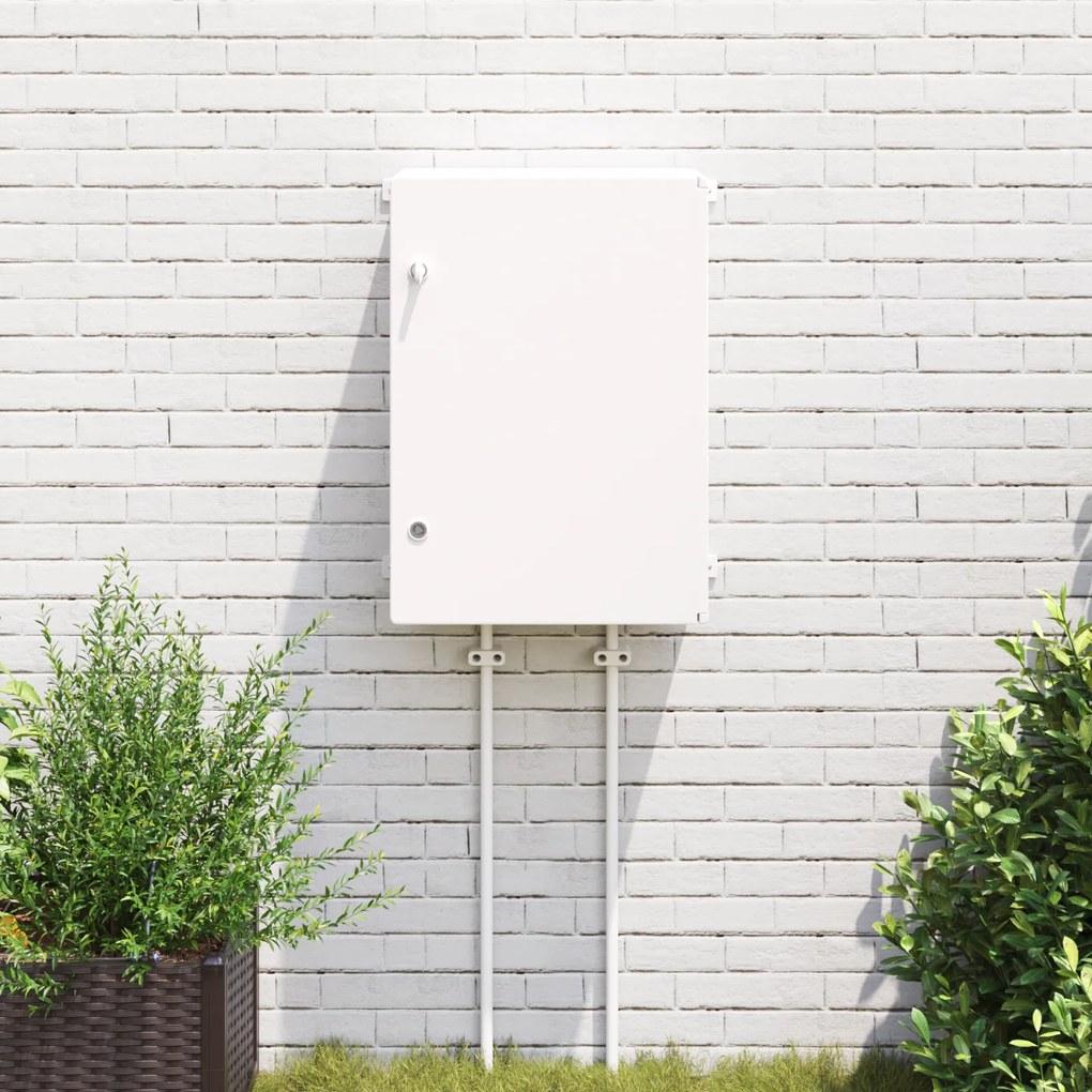 vidaXL Ντουλάπι Ελέγχου IP65 Αδιάβροχο Γκρι 50x24,5x70 εκ. ABS Πλαστικό