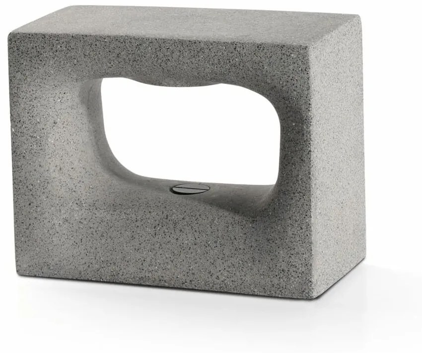 Φωτιστικό Δαπέδου Glint 157 75636 LED 6W 2700K 68lm IP55 20x10x15,7cm Concrete Faro Barcelona