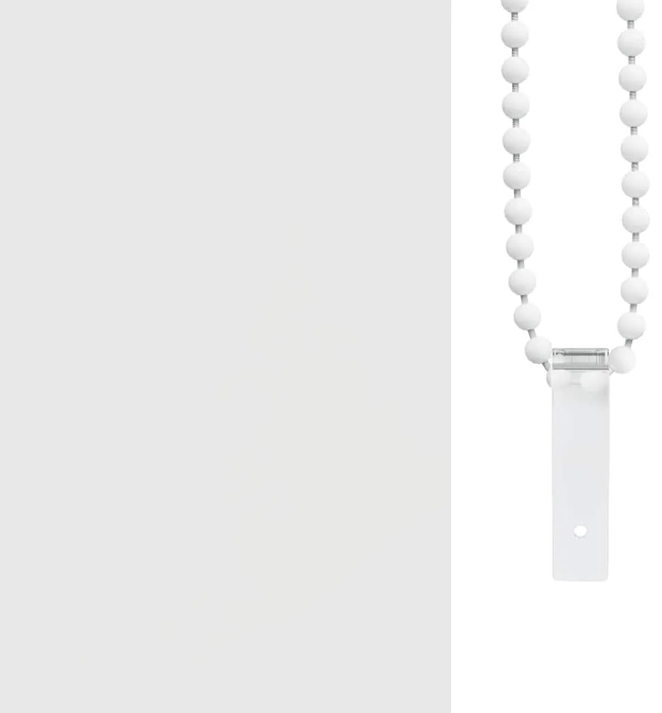 vidaXL Κουρτίνα Μπάνιου Ρολό Λευκή 100 x 240 εκ.
