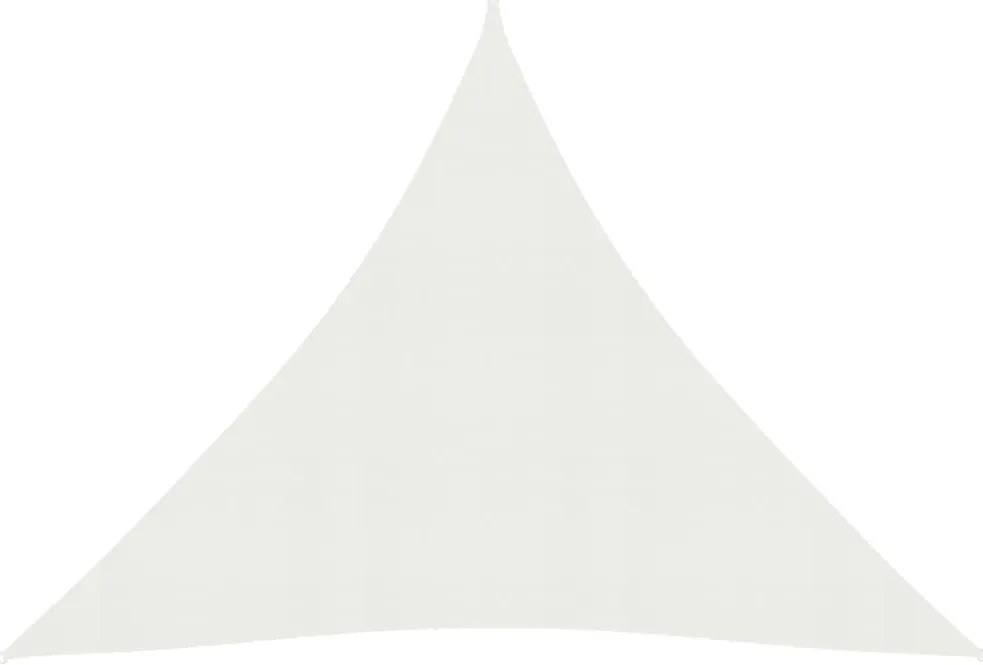 Πανί Σκίασης Λευκό 4 x 4 x 4 μ. από HDPE 160 γρ./μ²