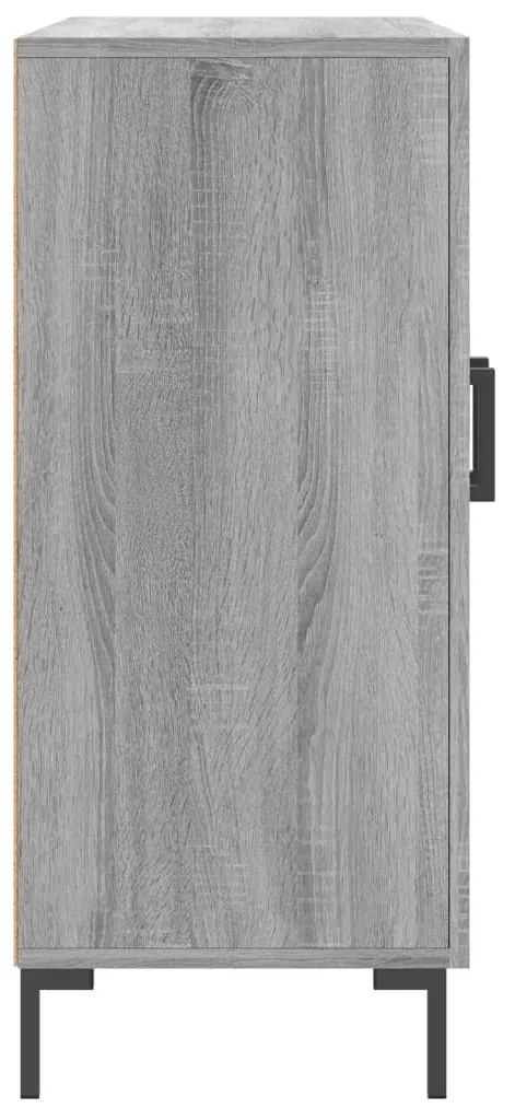vidaXL Ντουλάπι Γκρι Sonoma 90 x 34 x 80 εκ. από Επεξεργασμένο Ξύλο