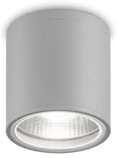 Σποτ Φωτιστικό Οροφής 1xGU10 Γκρι ΙΡ55 Gun 163642 Ideal Lux 163642