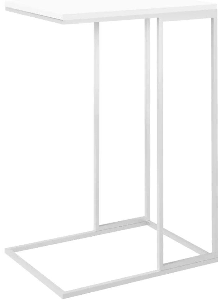 vidaXL Τραπέζι Βοηθητικό Λευκό 40x30x59 εκ. από Επεξεργασμένο Ξύλο