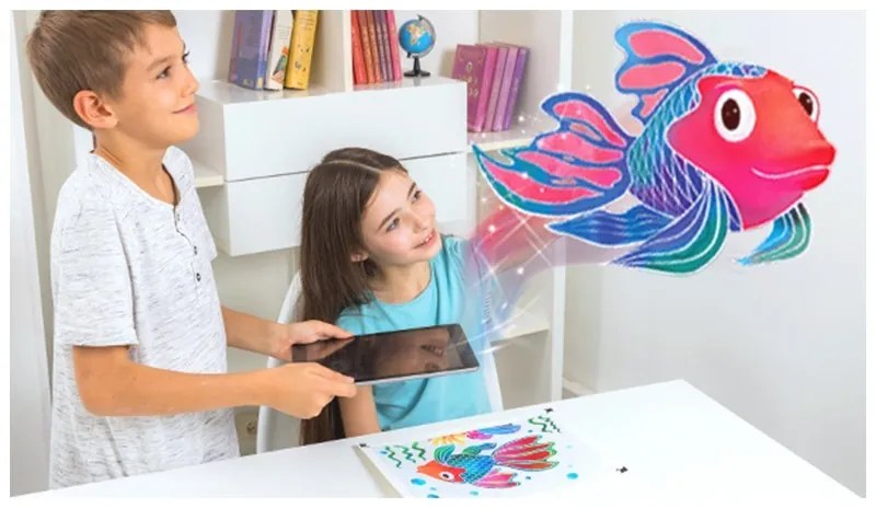 Ζωγραφική με νερομπογιές 3D "Aquarellum Live Collector" 6702 SENTOSPHERE