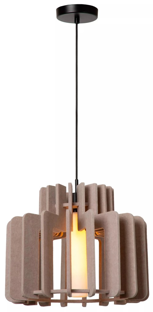 Φωτιστικό Κρεμαστό Lucide 45491-40-41 ROLLO Τοπέ (Taupe)|Λευκό (White)