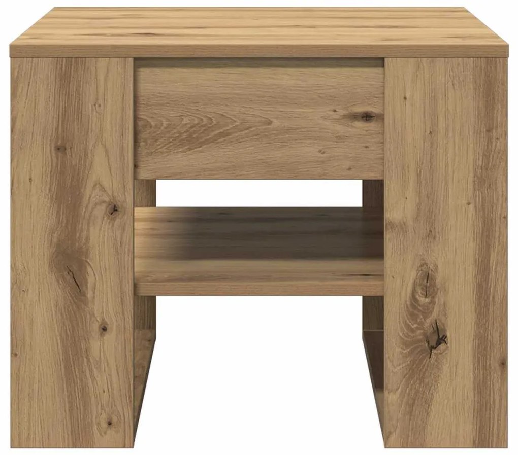 vidaXL Τραπεζάκι σαλονιού Artisan Oak 55,5x55x45cm Κατασκευασμένο ξύλο