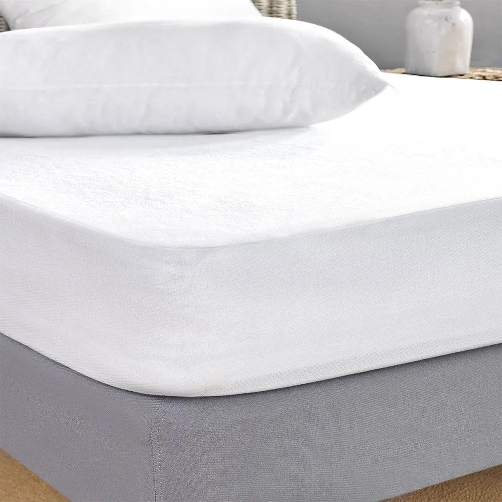 Κάλυμμα Στρώματος Comfort Jersey Waterproof White Palamaiki Ημίδιπλο 100x230cm 100% Cotton