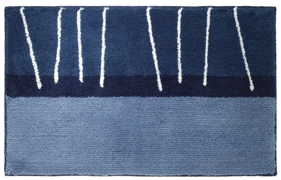Matches 55x85 blue πατάκι μπάνιου Sealskin