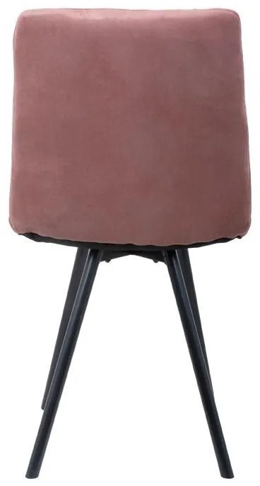 Καρέκλα Τραπεζαρίας 9606 Fylliana Ρόζ 59x46x85εκ. 2αδα 59x46x85 εκ.