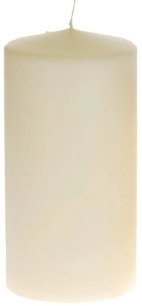 Κερί Κύλινδρος 36969 9x18cm Cream Paraffin