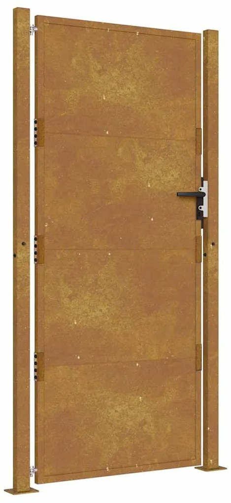vidaXL Πύλη Κήπου 105 x 180 εκ. από Ατσάλι Corten