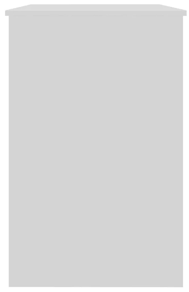 Γραφείο Γυαλιστερό Λευκό 100 x 50 x 76 εκ. από Επεξ. Ξύλο 801802