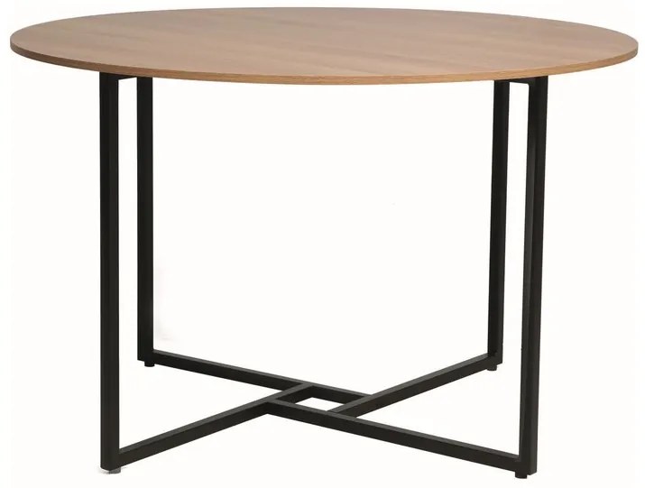 STÓŁ ALTO DĄB/CZARNY FI120 DIOMMI-80-3142