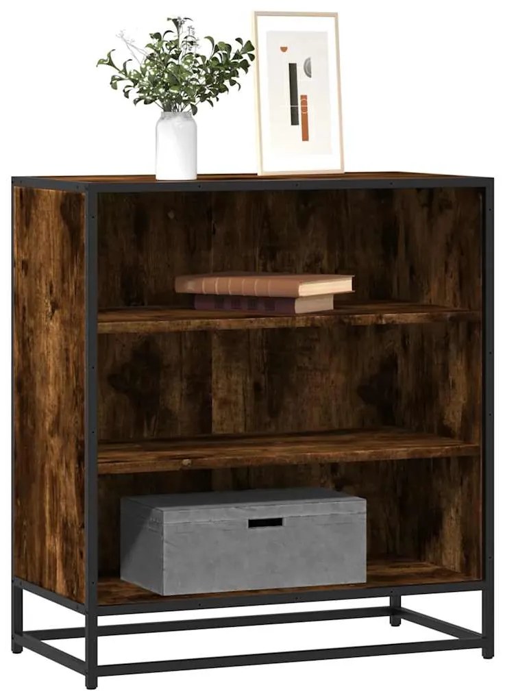 Sideboard Καπνιστή βελανιδιά Κατασκευασμένο ξύλο και μέταλλο