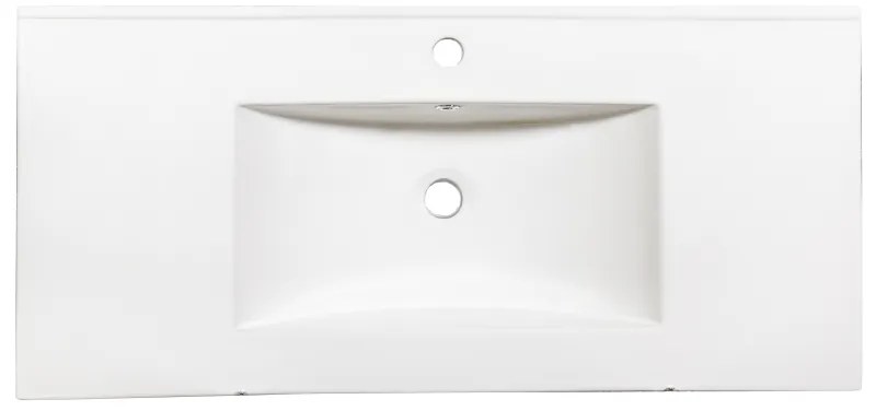 Νιπτήρας SLIM 100 γυαλιστερή πορσελάνη 100x46cm 3WBH100ΡC0
