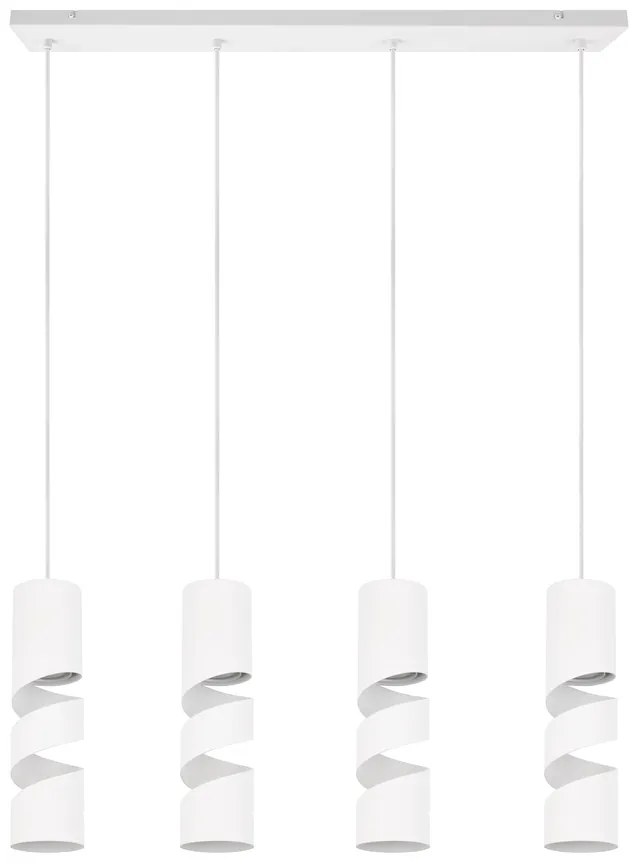 Φωτιστικό Κρεμαστό Trio Lighting STREAM 364000431 Λευκό Ματ (White Mat)