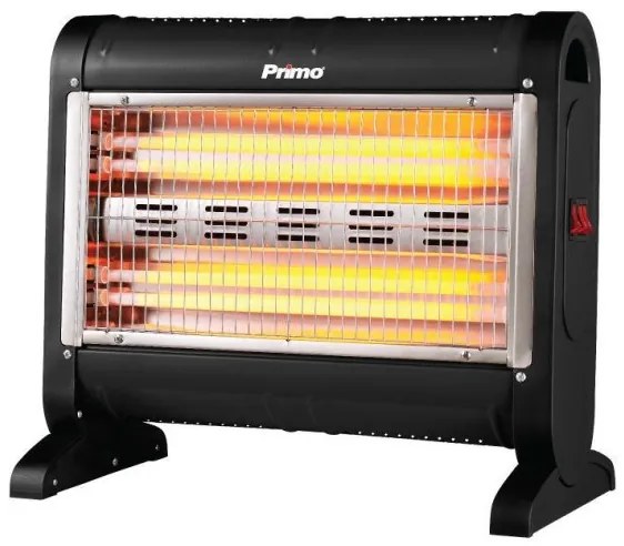 Θερμάστρα Χαλαζία PRQH-81051 1600W Μαύρη 810051 Primo-810051-Μαύρο 810051