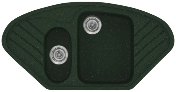 Sanitec Classic 302 Granite Green Νεροχύτης