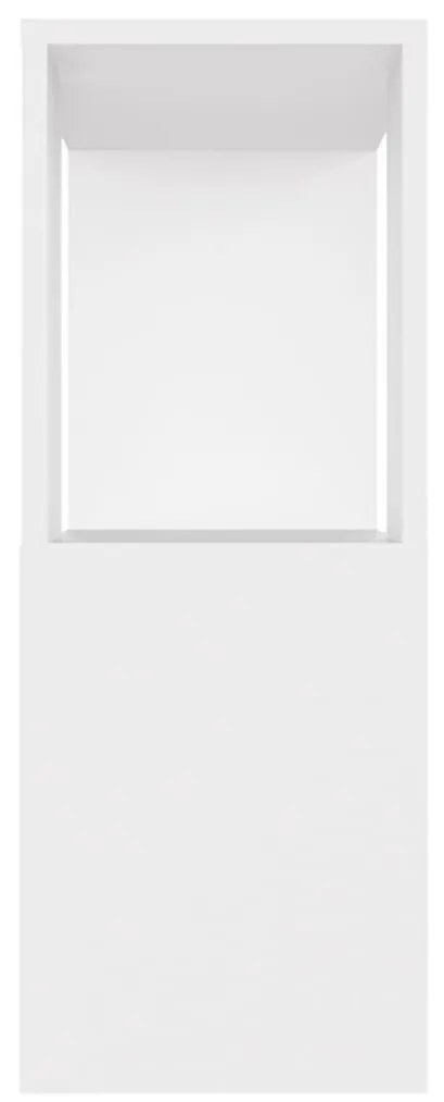 Έπιπλο Τηλεόρασης Λευκό 80 x 24 x 63 εκ. από Μοριοσανίδα - Λευκό