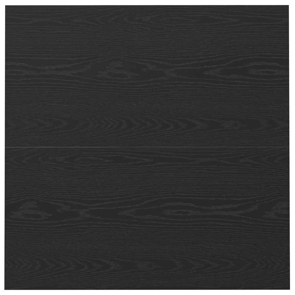 vidaXL Τραπεζάκι σαλονιού Μαύρη δρυς 100 x 100 x 40 cm