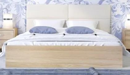 Κρεβάτι Νο6 150x200 Διπλό μελαμίνης Λάττε ΣΒ9-6-75