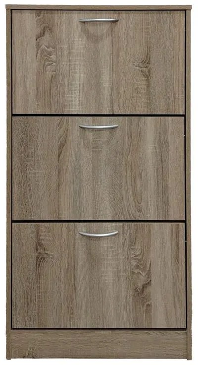 Παπουτσοθήκη Savaz σε sonoma απόχρωση 60x24x114εκ 60x24x114 εκ.