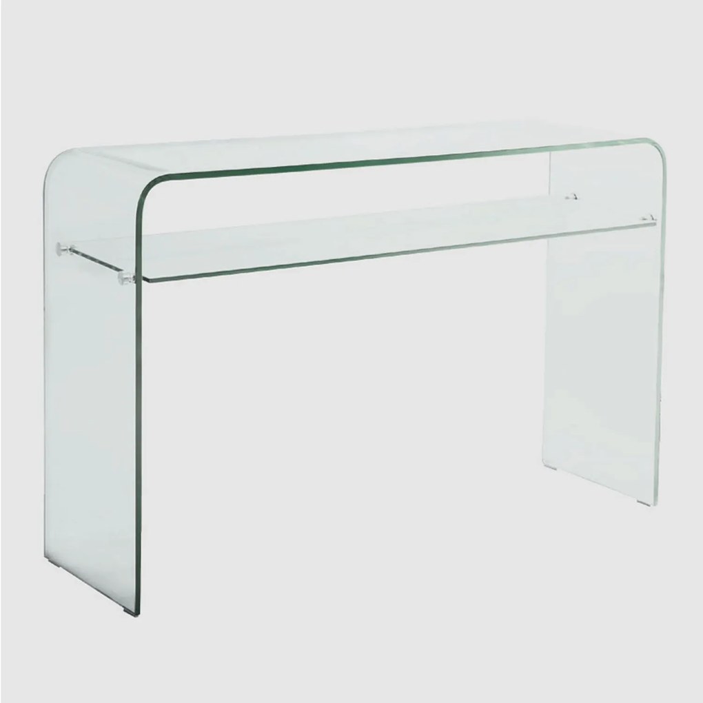 Κονσόλα Glasser Clear EM734 110X35X75 cm Γυαλί