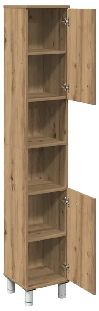 vidaXL Ντουλάπι μπάνιου Artisan Oak 30x30x179 cm Κατασκευασμένο ξύλο