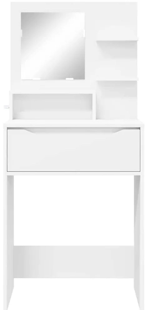 vidaXL Τραπέζια Ντυσίματος Κρεβατοκάμαρας Λευκό 80 x 39,6 x 135 εκ