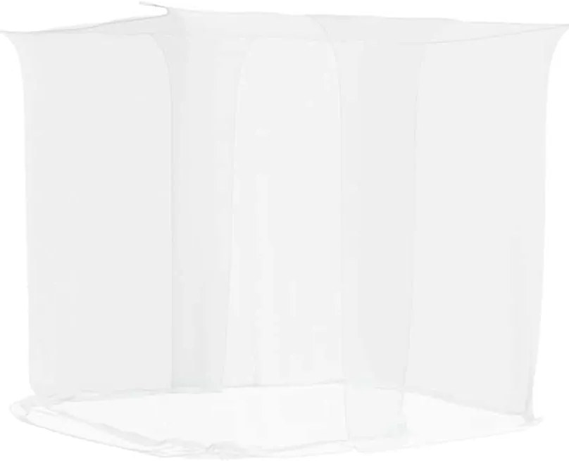 vidaXL Κουνουπιέρα Κρεμαστή 156 Λευκή 220x200x210 εκ. από Δίχτυ