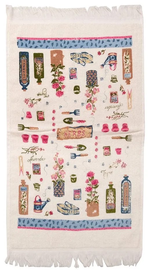 Ποτηρόπανο Τυπωτό 51 Multi Viopros 40x60cm 100% Βαμβάκι