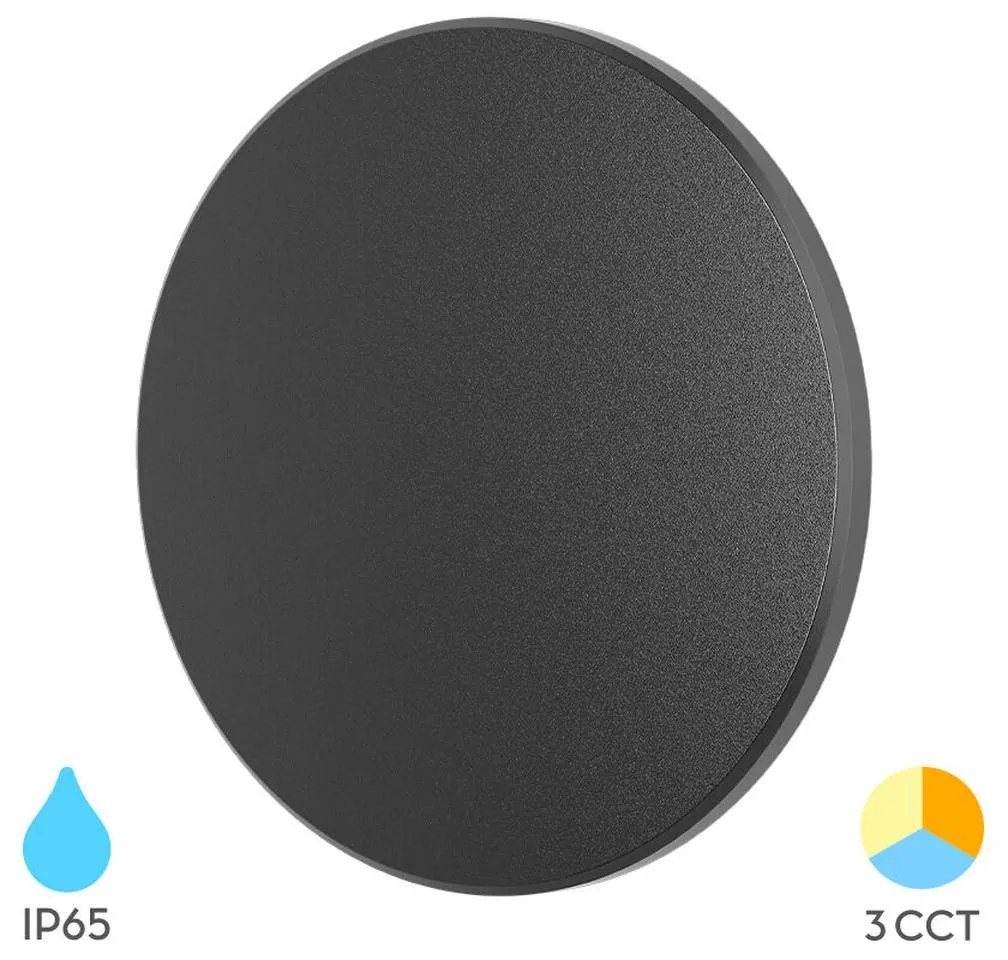 Φωτιστικό Επίτοιχο Braytron BG37-00181 Μαύρο Ματ (Black Mat) CCT3