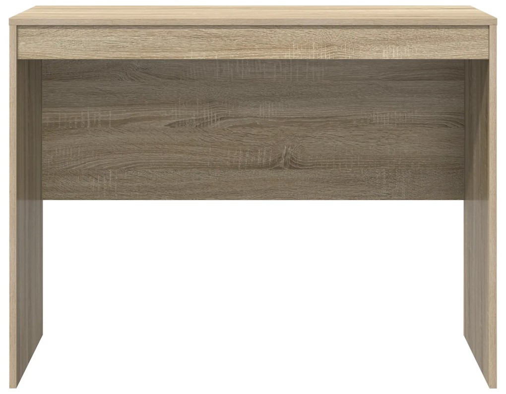 vidaXL Γραφείο Γραφής Βελανιδιά Σονομά MDF με φιλμ βελανιδιάς Σονομά