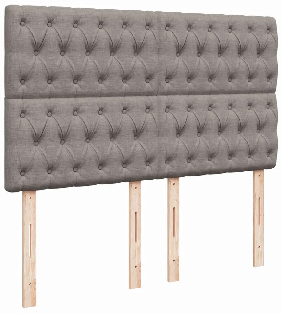 ΚΡΕΒΑΤΙ BOXSPRING ΜΕ ΣΤΡΩΜΑ TAUPE 140X200 ΕΚ. ΥΦΑΣΜΑΤΙΝΟ 3294002