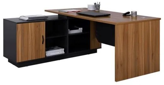 ΕΠΑΓΓΕΛΜΑΤΙΚΟ ΓΡΑΦΕΙΟ SUPREME HM2363 ΓΩΝΙΑ ΑΝΑΣΤΡΕΨΙΜΗ 160x140x75Υ εκ.