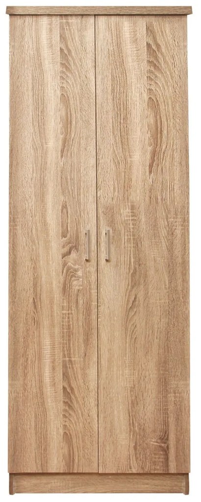 Ντουλάπα Hm337.02 60Χ42Χ180 cm Two Door Μελαμίνη
