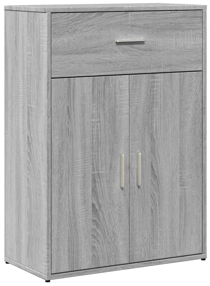 vidaXL Ντουλάπι Γκρι Sonoma 60x30x84 εκ. από Επεξεργασμένο Ξύλο