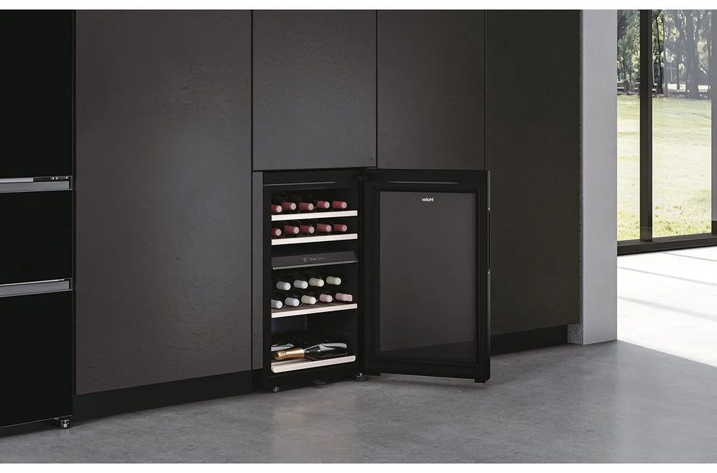 Συντηρητές Κρασιών Haier HWS42GDAU1 Μαύρο