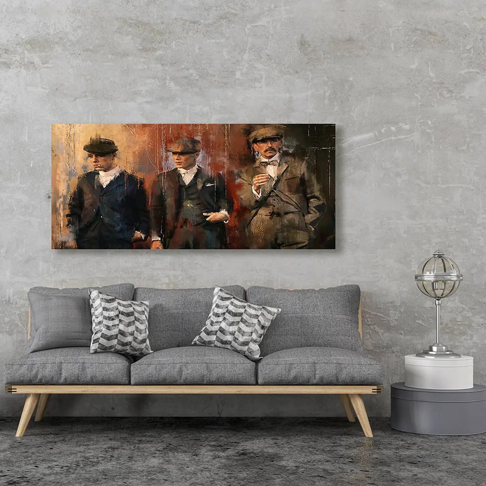 Πίνακας σε καμβά Peaky Blinders KNV1699 50cm x 115cm