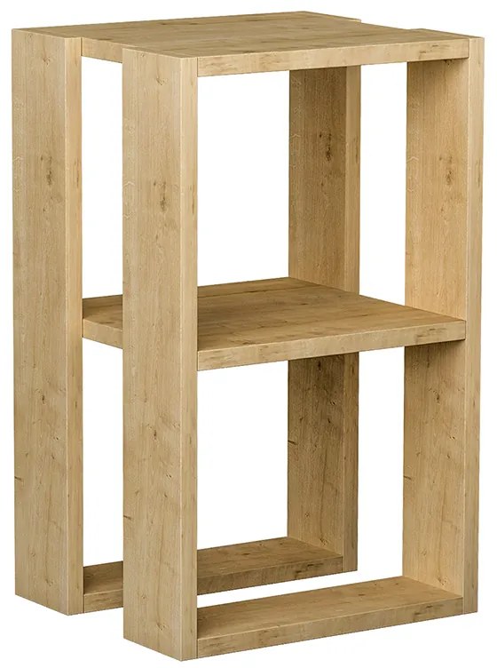 Κομοδίνο Passion pakoworld oak 34x30x55εκ