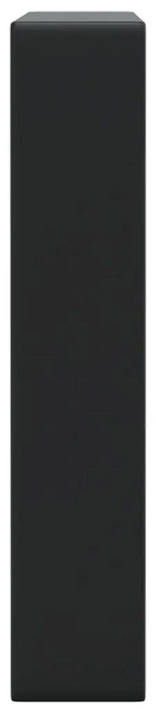 vidaXL Βραχίονες Ραφιών για Νιπτήρα Ορθ. 2 Τεμ. Μαύρο Χάλυβας