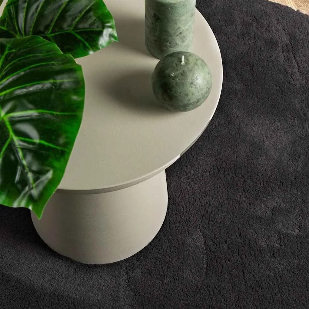 vidaXL Χαλί HUARTE Μαύρο 200 x 140 cm 100% Πολυεστέρας